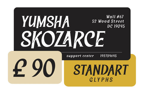 Saigren - Serif Display Font Font twinletter 