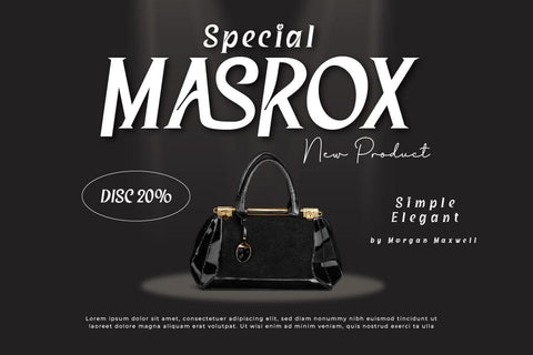 Saigren - Serif Display Font Font twinletter 