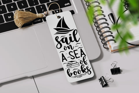 Sail On A Sea Of Books SVG Design SVG Designangry 