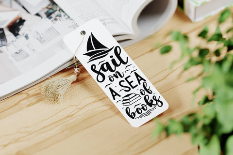 Sail On A Sea Of Books SVG Design SVG Designangry 