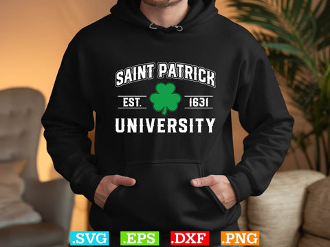 Saint Patrick University Gift St Patrick’s SVG Creativeart88 