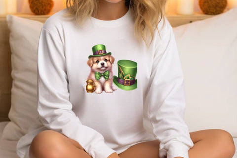 Saint Patrick's A Cute Clipart Sublimation Rupkotha 