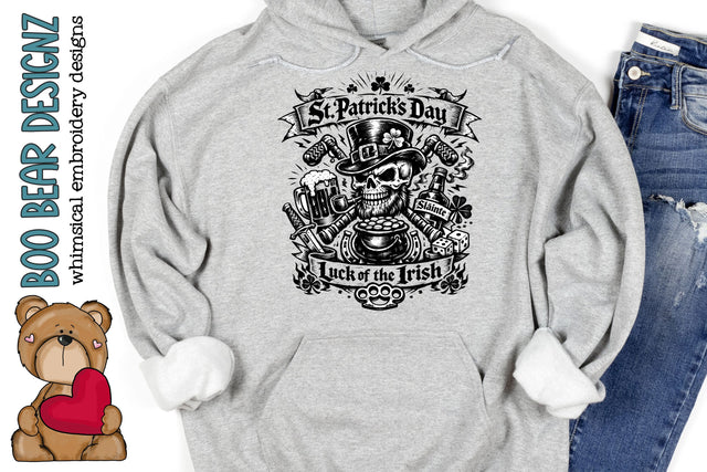 Saint Patrick's day Clipart Sublimation Boo Bear Designz 