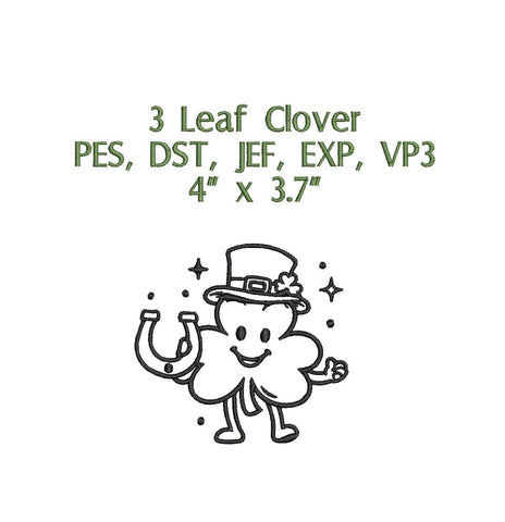 Saint Patrick’s Day Embroidery Designs Bundle, Lucky Shamrock Dog Leprechaun Hat Beer Mug Pot of Gold, Machine Embroidery Files PES DST JEF EXP VP3 Embroidery/Applique DESIGNS Stitched Haus 