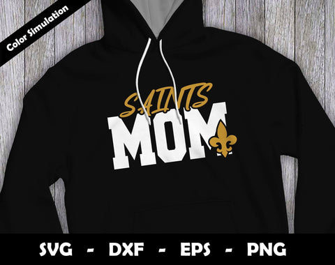 Saints Mom SVG Cut File, Saints logo SVG Design, Saints Mom Football, T-Shirt Sublimation Design Png SVG Arthur Arellano 