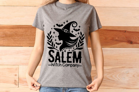 Salem Witch Company| Halloween Witch SVG Cutting Files. SVG CosmosFineArt 