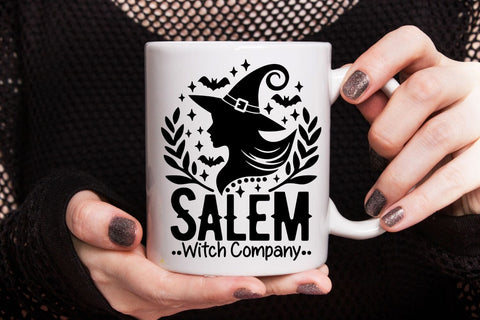 Salem Witch Company| Halloween Witch SVG Cutting Files. SVG CosmosFineArt 