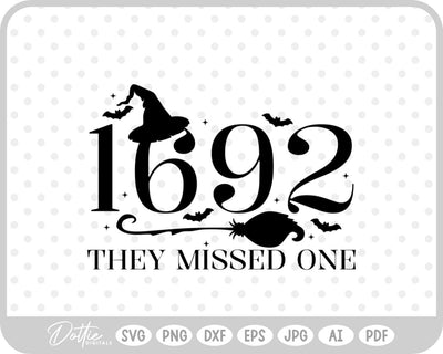 Salem Witch Halloween SVG DottieDigitals 