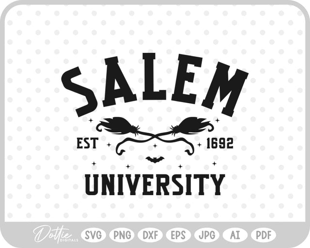 Salem Witch Halloween SVG DottieDigitals 