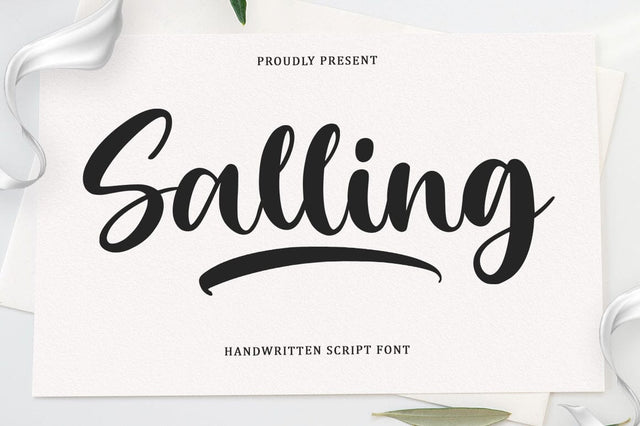 Salling Script Font Rastype 
