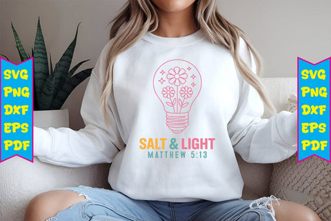 Salt & Light Matthew 5:13 Svg SVG Craftlabsvg24 