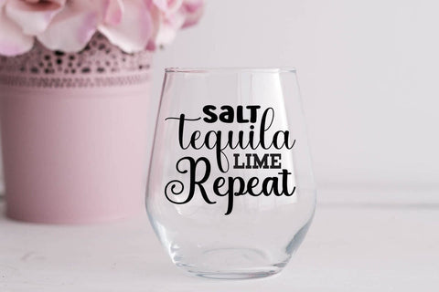 Salt Tequila Lime Repeat SVG Angelina750 