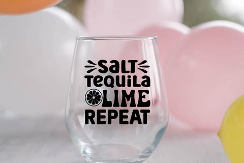 Salt tequila lime repeat SVG Angelina750 