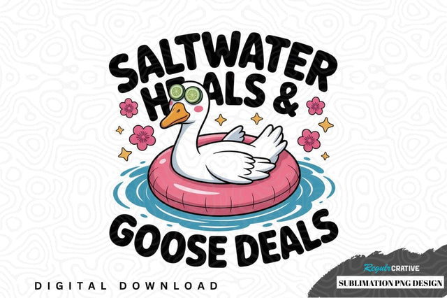 Saltwater hoals & goose deals sublimation png design Sublimation Regulrcrative 