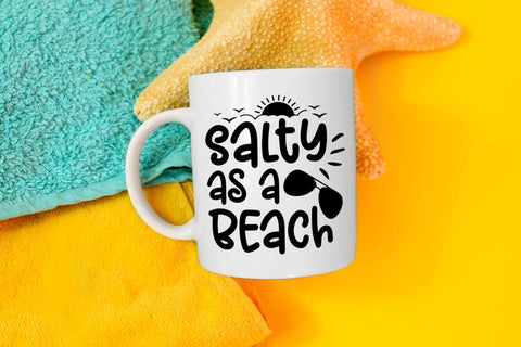 Salty As a Beach SVG Cut File SVG CraftLabSVG 