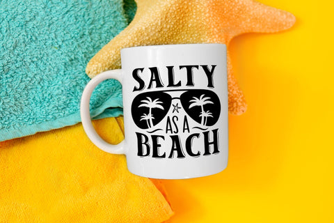 Salty As a Beach SVG, DXF, PNG, EPS, PDF SVG CraftLabSVG 