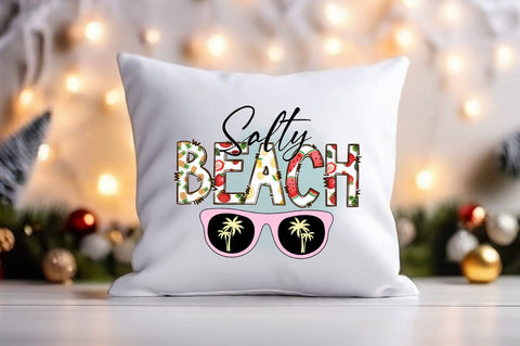 Salty Beach PNG Design Sublimation Designangry 