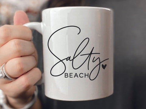 Salty Beach SVG, Summer SVG, Summer Vibes SVG, Beach Life Svg, Vacay Svg, Beach Svg, Vacation Shirt Svg, Ocean Vibes Svg, Coastal Svg SVG DesignDestine 