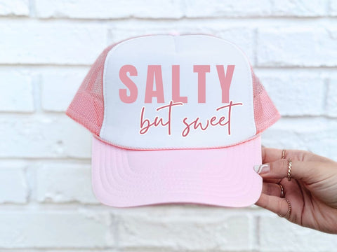 Salty But Sweet – Quirky Quote SVG Design SVG So Fontsy VIP Design Shop 