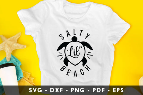 Salty Lil Beach SVG Cut File SVG CraftLabSVG 