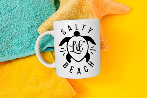 Salty Lil Beach SVG Cut File SVG CraftLabSVG 