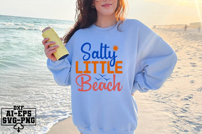 Salty Little Beach Svg Cut Files Creative Art SVG CraftlabSvg55 