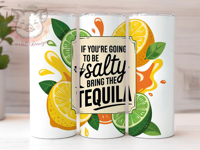Salty & Sassy Tequila Party Tumbler, Salty Funny Tumbler PNG, Margarita Tumbler Design, 20oz Sublimation Wrap, Beach Vibes Tumbler, Party Tumbler Sublimation, Sassy Tumbler Design Sublimation Lara' s Designs 