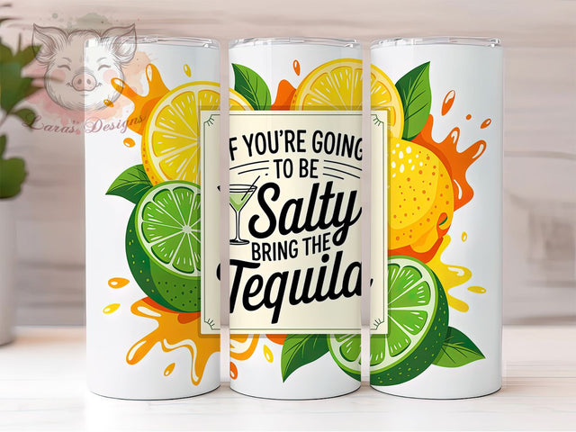 Salty & Sassy Tequila Party Tumbler, Salty Funny Tumbler PNG, Margarita Tumbler Design, 20oz Sublimation Wrap, Beach Vibes Tumbler, Party Tumbler Sublimation, Sassy Tumbler Design Sublimation Lara' s Designs 