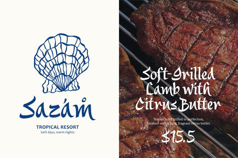 Saltza – A Decorative Handcrafted Font Font Four Lines Std. 