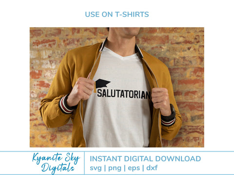 Salutatorian 2025 Graduation SVG Bundle clipart graphics SVG Kyanite Sky Digitals 