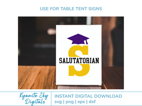 Salutatorian SVG Bundle vol.3 graduation cut files clipart SVG Kyanite Sky Digitals 