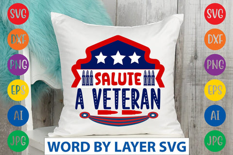 Salute A Veteran SVG DESIGN SVG Rafiqul20606 