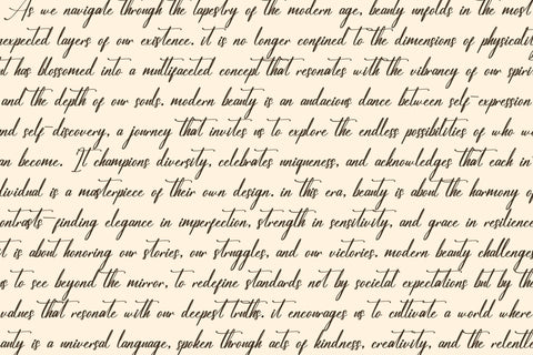 Salyatori Quinbella - Beauty Handwritten Script Font Letterena Studios 