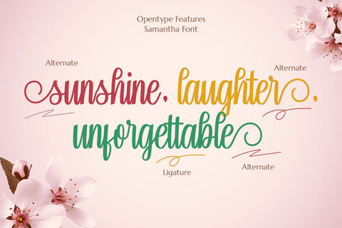 Samantha Font Mozarella 