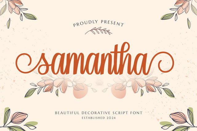 Samantha Font Mozarella 