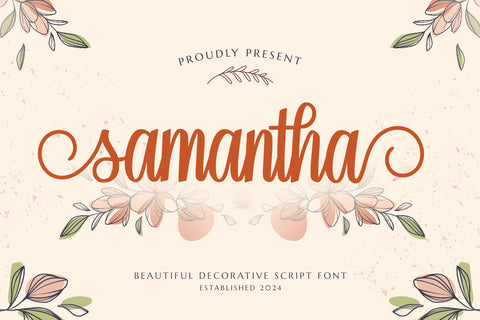 Samantha Font Mozarella 