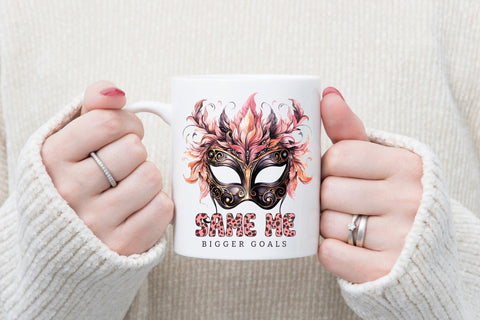 Same Me Bigger Goals | New Year PNG Sublimation CraftLabSVG 