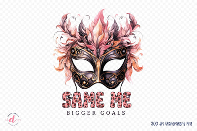 Same Me Bigger Goals | New Year PNG Sublimation CraftLabSVG 