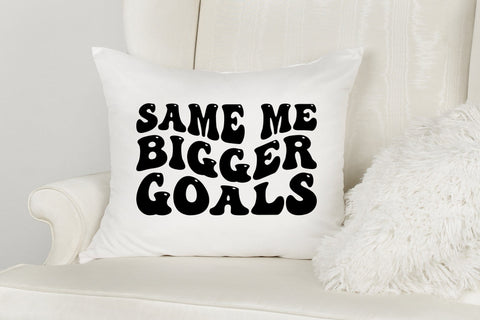 Same Me Bigger Goals | New Year SVG SVG CraftLabSVG 