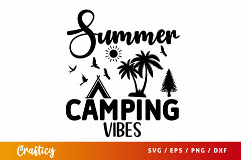 Sammer camping vibes svg Design SVG Designangry 