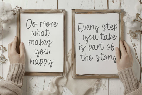 Samuel Jacinto - Casual Handwritten Font Font Timur type 