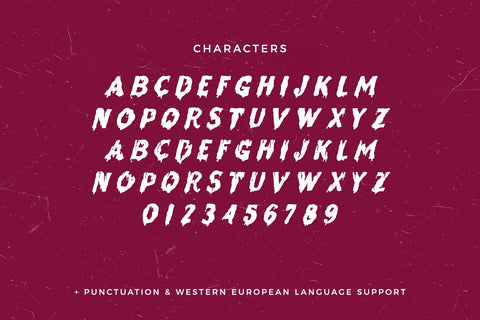 Sanguine - A Drippy Sans Font Font Beck McCormick 