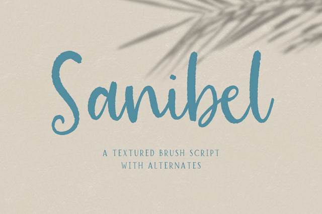 Sanibel Brush Font Font Beck McCormick 