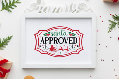 Santa approved SVG Angelina750 