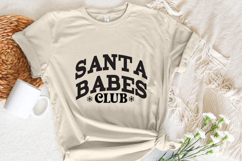 Santa Babes Club SVG Angelina750 