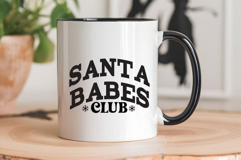 Santa Babes Club SVG Angelina750 