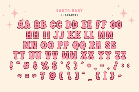 Santa Baby - Cute Groovy Font Font Masyafi Studio 