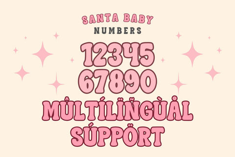 Santa Baby - Cute Groovy Font Font Masyafi Studio 