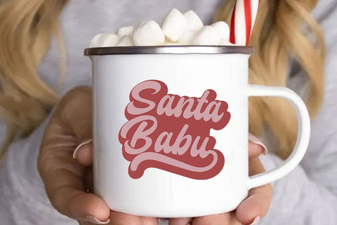 Santa baby, Retro Christmas Svg, Christmas shirt design, Christmas Mega bundle, Christmas Retro Svg, Vintage Christmas Svg, Retro Xmas png sublimation SVG FiveStarCrafting 