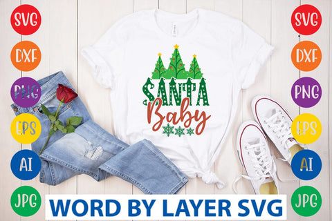 Santa Baby svg design SVG Rafiqul20606 